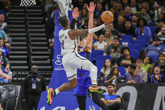 Brooklyn Nets guard Lonnie Walker IV